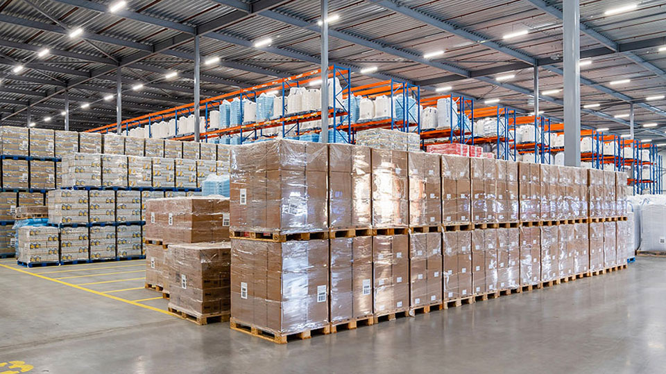 Warehouse van De Klok Logistics