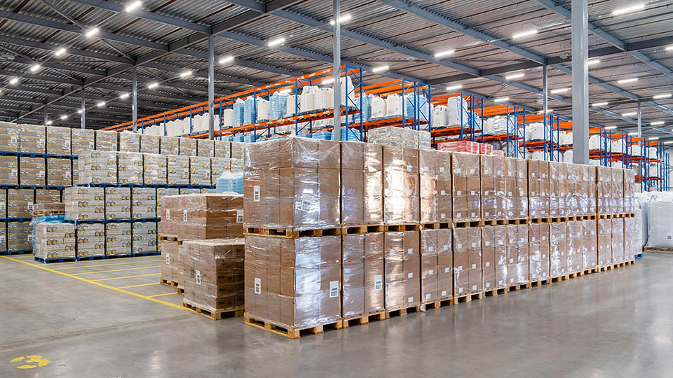 Warehouse van Vortex Logistics